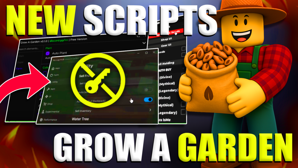 Grow a garden script dupe seeds auto farm more pc mobile may