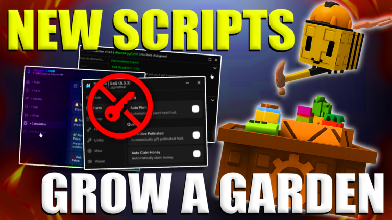 grow a garden script working bee update